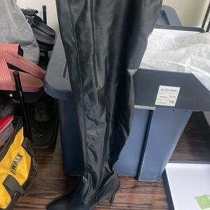 Azalea Wang thigh high boots